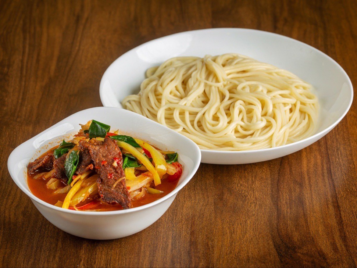 Lagman noodle soup
