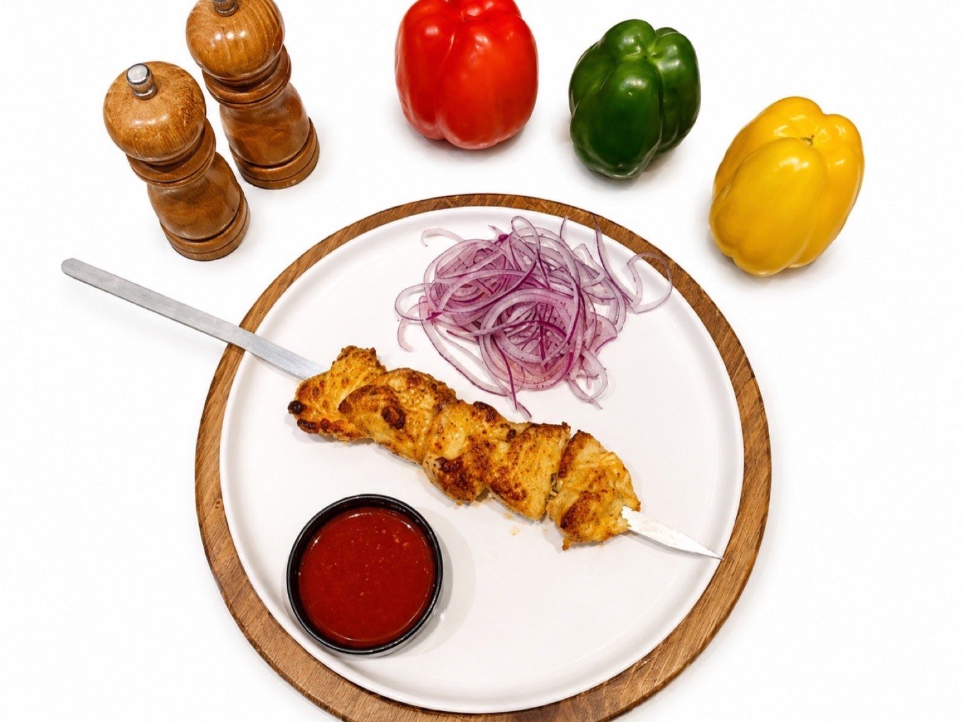 Chicken kebab skewers