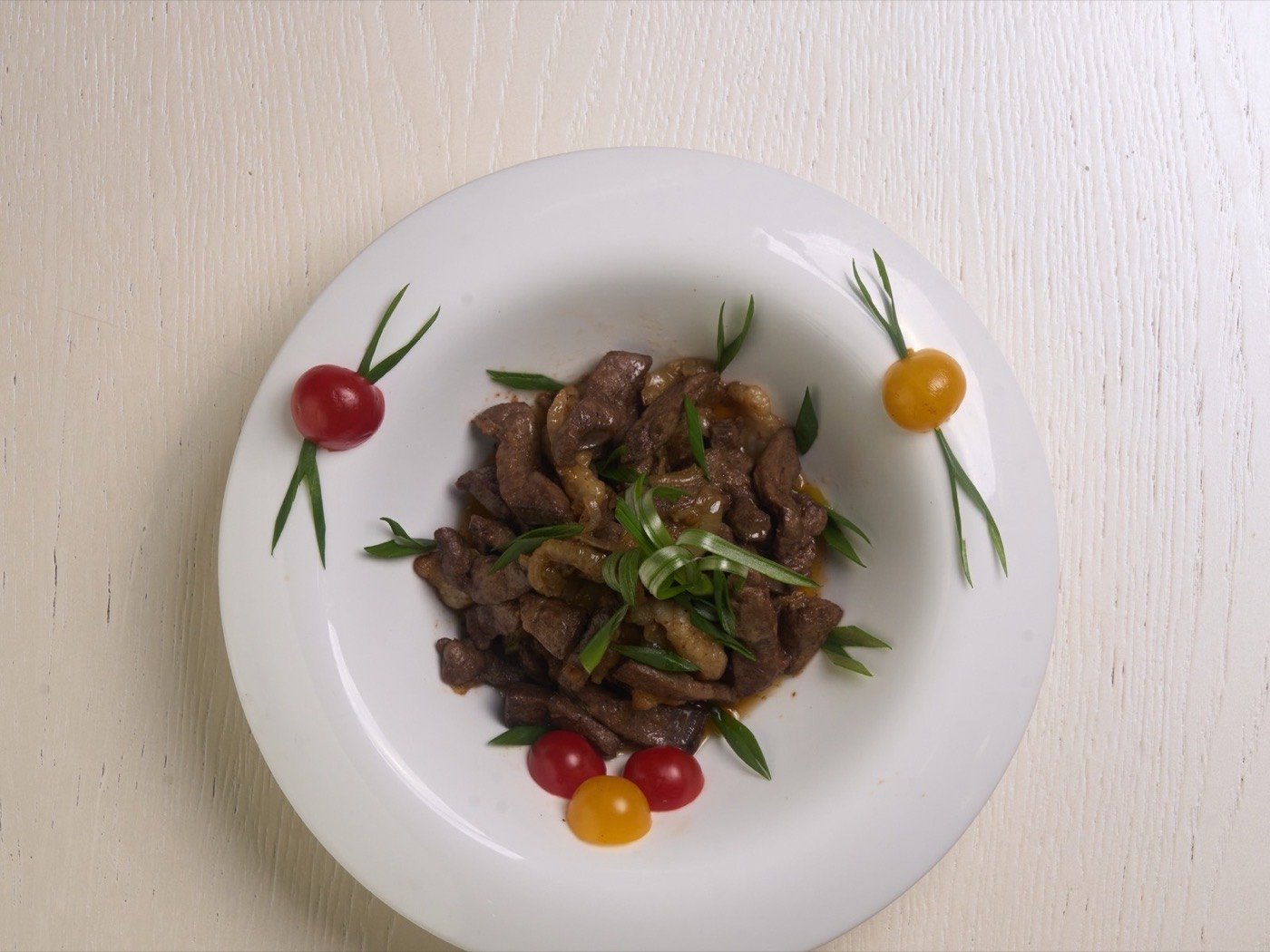Turkish style liver